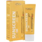 کرم ضد آفتاب رنگی فاقد چربی spf60 پوست های چرب تا مختلط سی گل