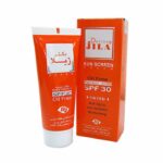 کرم ضد آفتاب  رنگی فاقد چربی spf30 دکتر ژیلا