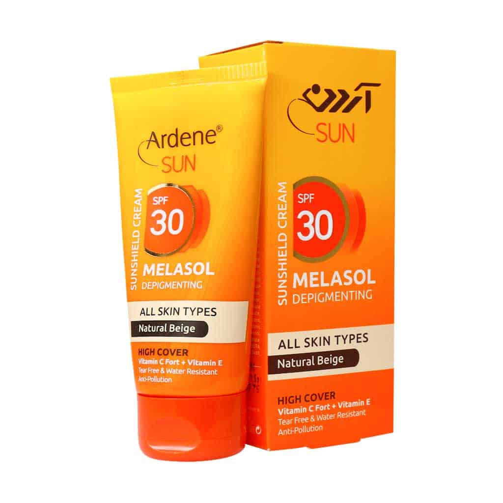 کرم ضد آفتاب SPF30 ملاسول آردن مناسب ا