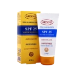کرم ضد آفتاب spf25 مقاوم در برابر عرق و شستشو آردن