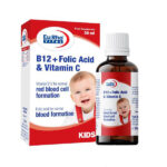 قطره B12 فولیک اسید و ویتامین C یوروویتال 30 میلی لیتر