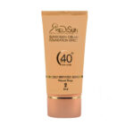 کرم پودر ضد آفتاب پوست چرب SPF40 مدیسان شماره 2