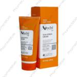 کرم ضد آفتاب رنگی وچه با SPF50 مناسب پوست خشک و معمولی