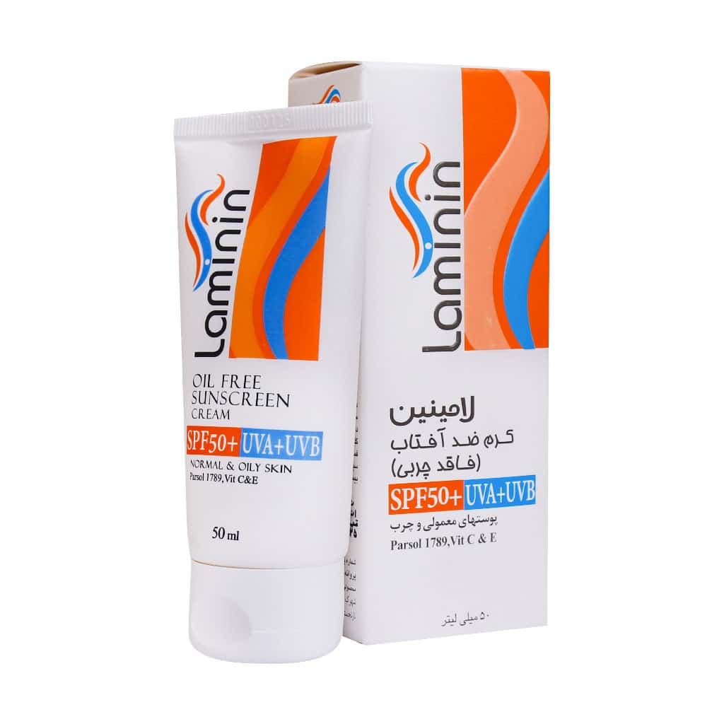 کرم ضد آفتاب فاقد چربی لامینین SPF50 م