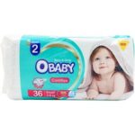 پوشک اوبیبی سایز2بسته 36 عددی