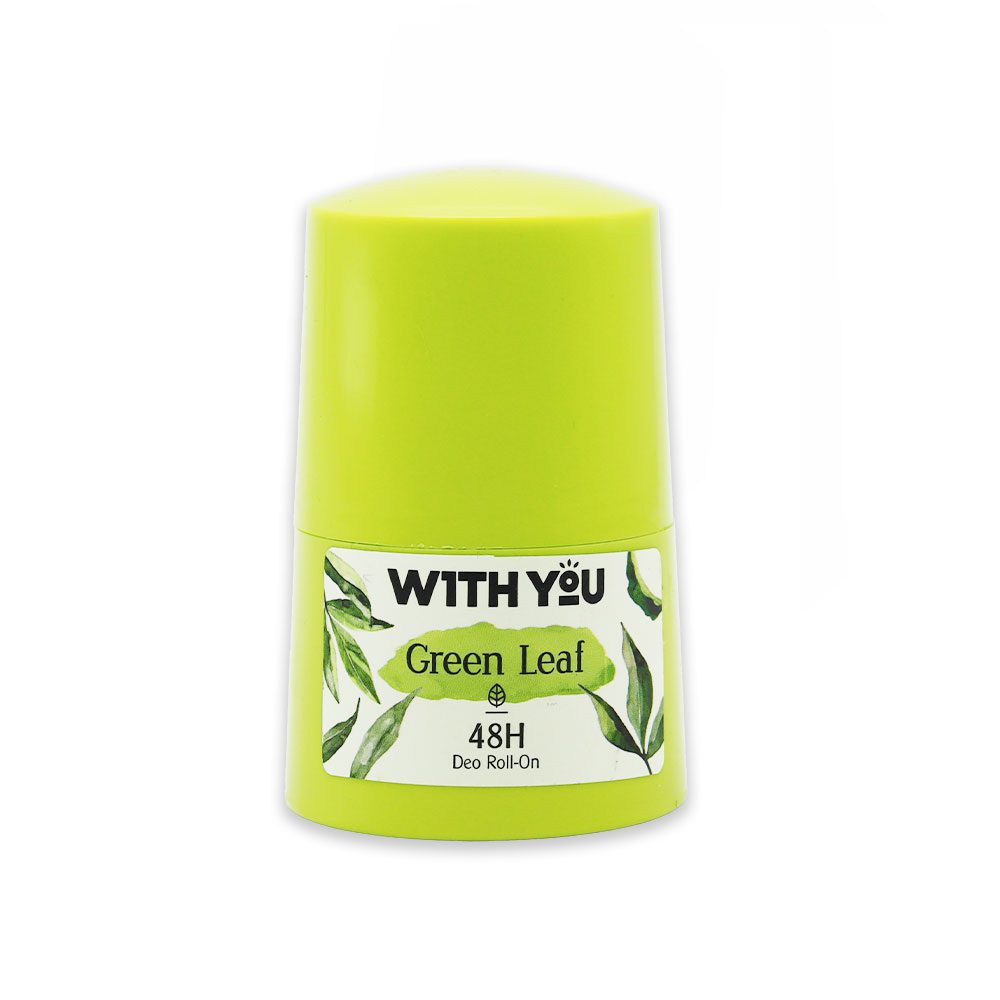 With-you-Deo-Roll-on-Green-Leaf-50-m-3 رول ضد تعریق زنانه ویت یو مدل Green Leaf - Image 1
