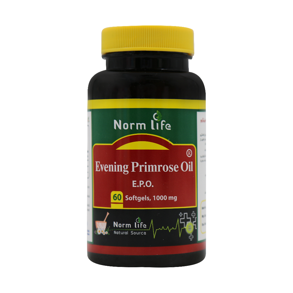 Norm-life-Evening-Primrose-Oil-60-Capsules-1 ایوینینگ پرایم رز اویل (روغن گل مغربی) نورم لایف - Image 1