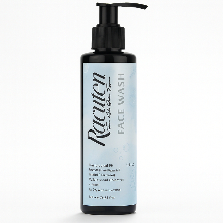 racuten-facial-cleansing-gel-for-dry-skin.darosite24.2 ژل شستشوی صورت راکوتن پوست خشک - Image 1